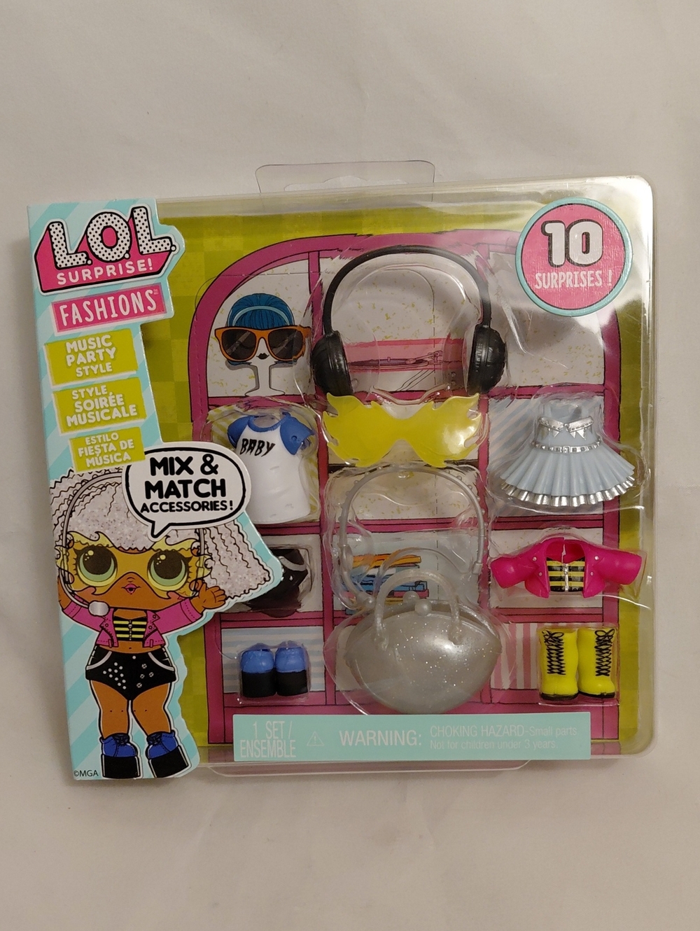 L.O.L. Surprise! Fashion Packs Doll Accessories Multicolor, 10 Pieces